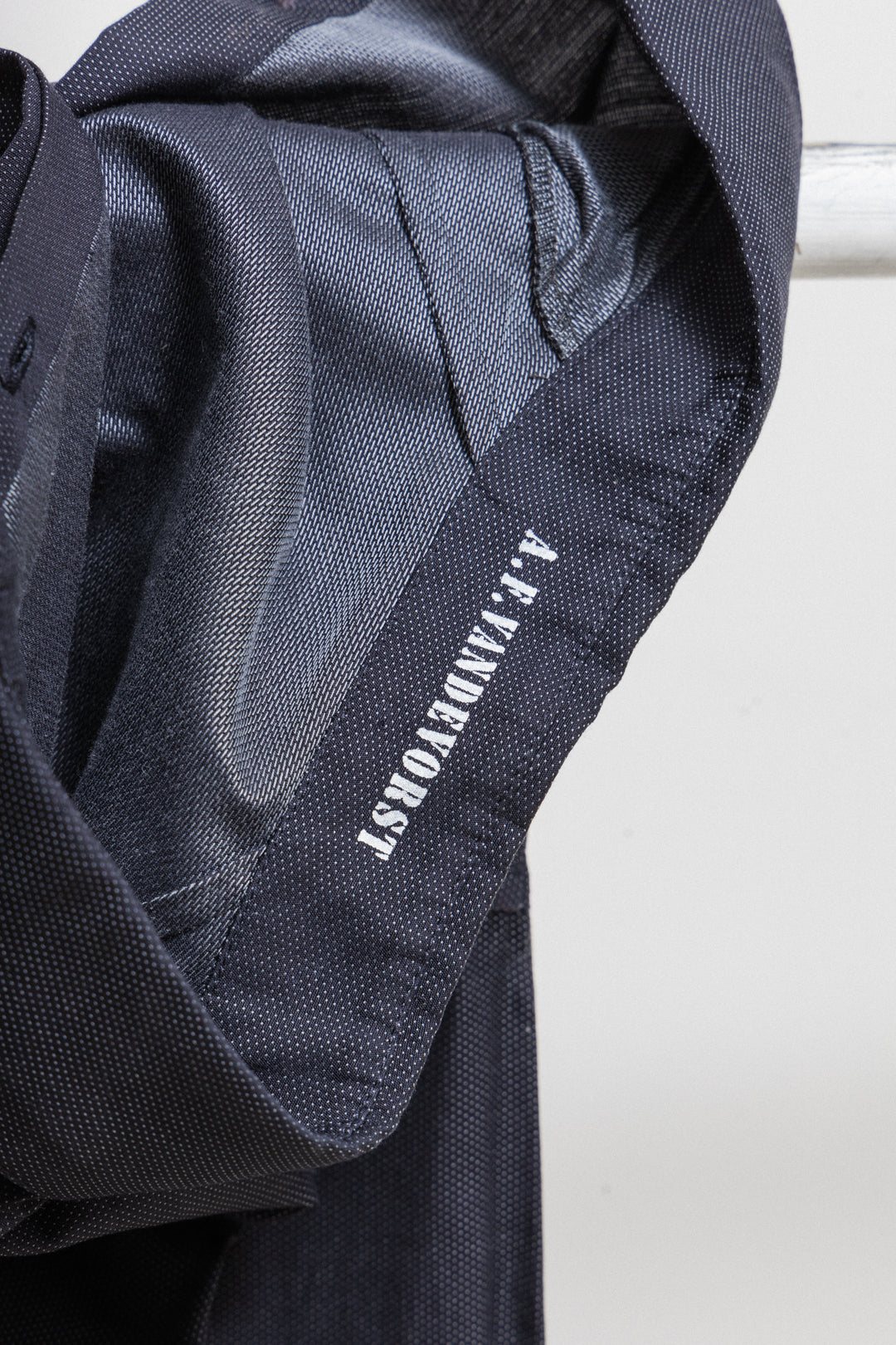 A.F VANDEVORST - FW16 Patterned long cotton shirt with cuff