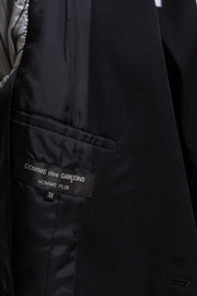 COMME DES GARCONS HOMME PLUS - Double breasted gabardine wool jacket