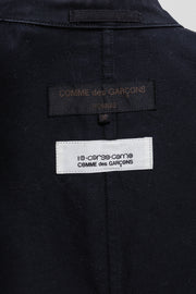 COMME DES GARCONS FOR 10 CORSO COMO - SS02 Cotton jacket with wool patterned hems
