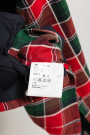 COMME DES GARCONS HOMME PLUS - FW02 Wool jacket with patterned lining