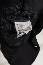 COMME DES GARCONS HOMME PLUS - FW06 Thick poly jacket with zipper details and mesh lining