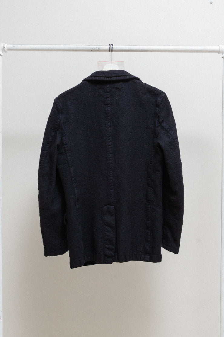 COMME DES GARCONS HOMME - FW06 Two button boiled wool jacket