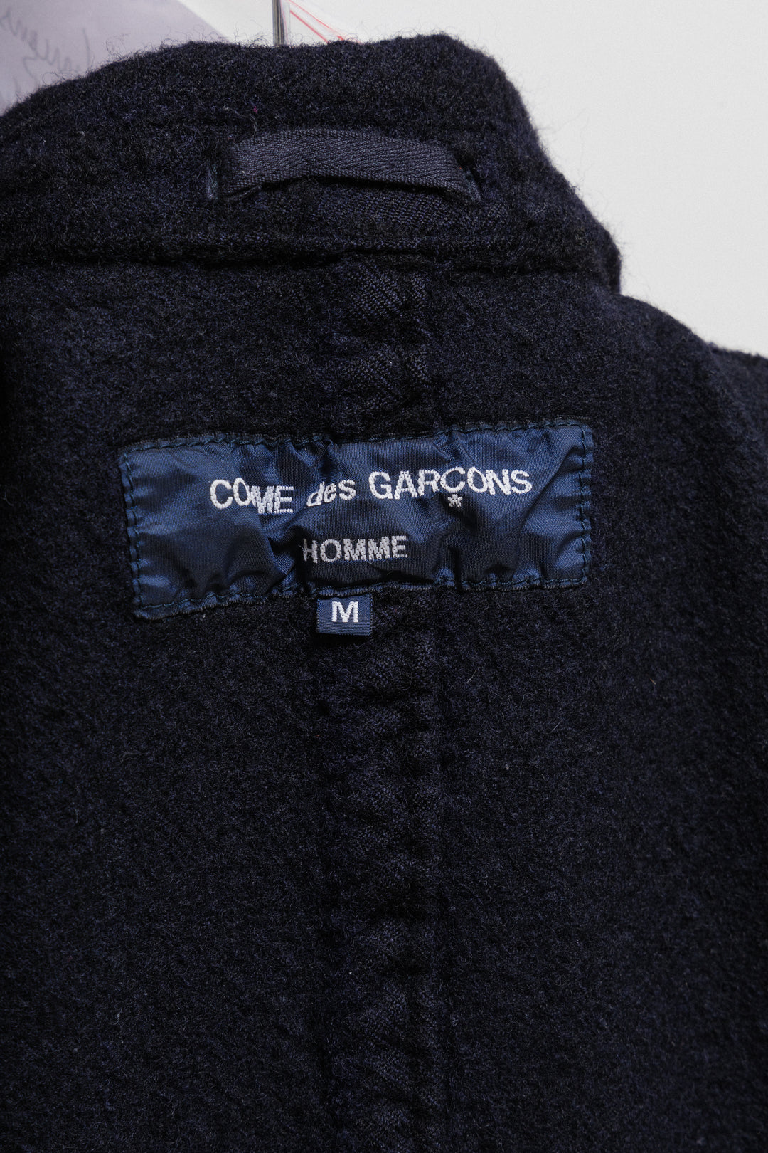 COMME DES GARCONS HOMME - FW06 Two button boiled wool jacket – L