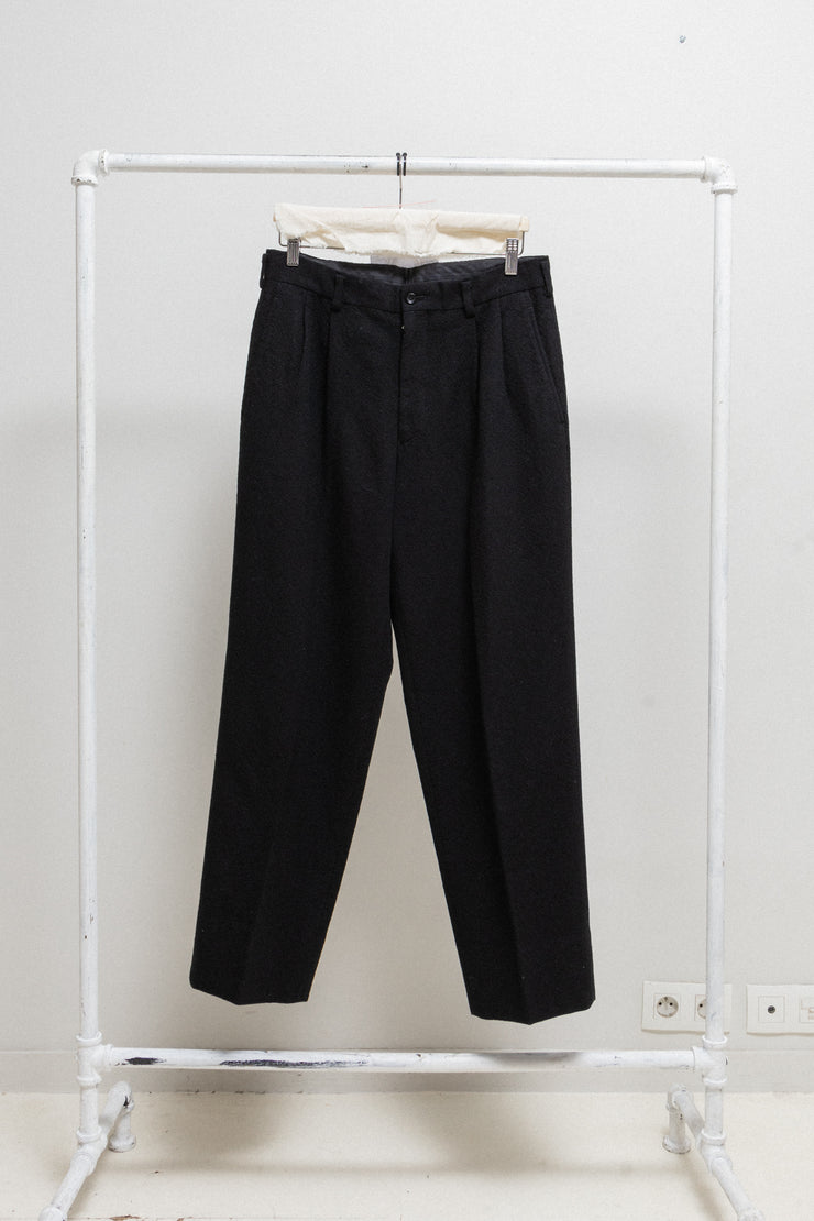COMME DES GARCONS HOMME - FW02 Pleated wide wool pants