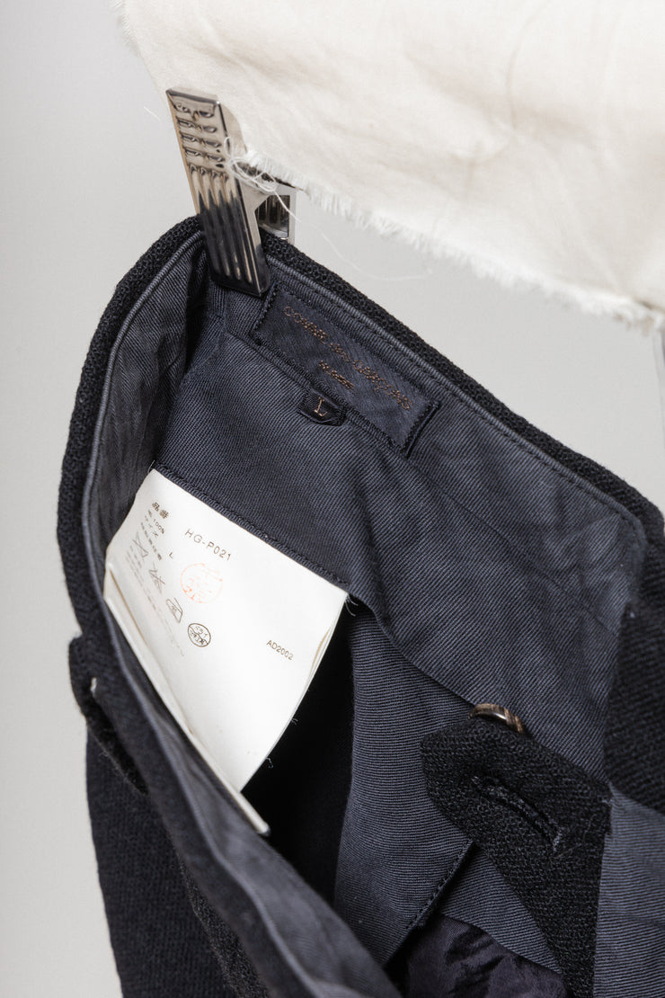 COMME DES GARCONS HOMME - FW02 Pleated wide wool pants