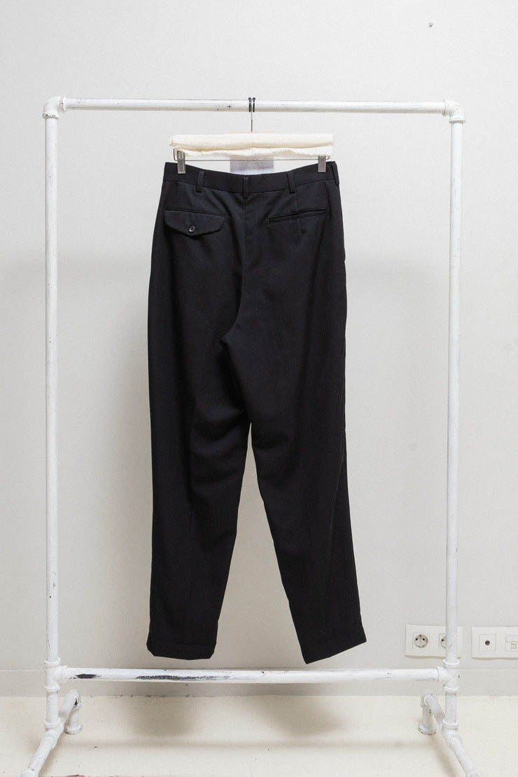 COMME DES GARCONS HOMME PLUS - FW92 Wide pleated gabardine wool pants