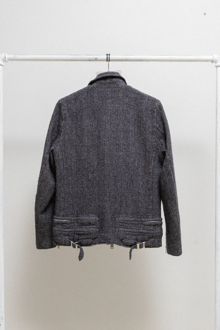 UNDERCOVER - FW13 "Anatomi Couture" Wool jacket with zipper details