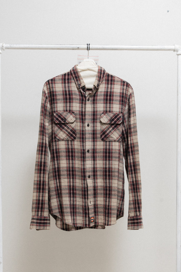 UNDERCOVER - FW08 "Unrealrealclothes" Faded cotton flannel