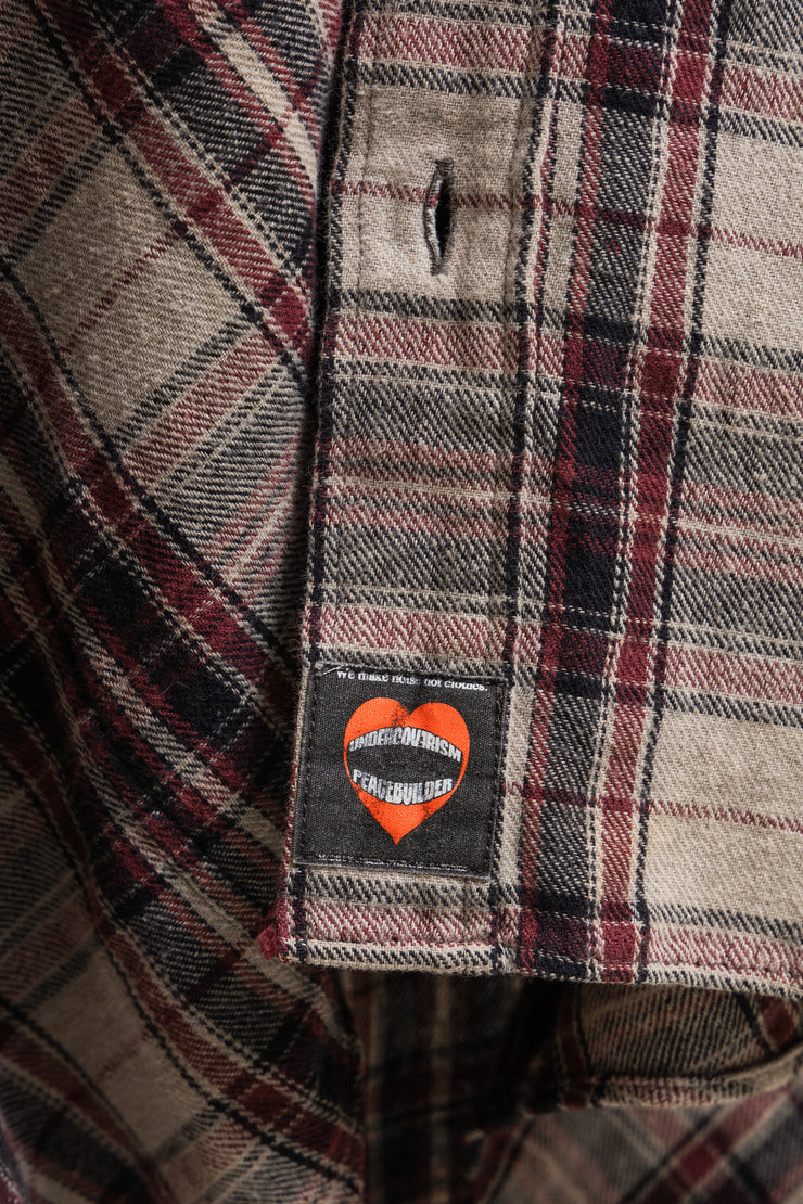 UNDERCOVER - FW08 "Unrealrealclothes" Faded cotton flannel