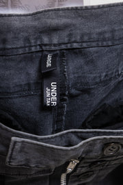 UNDERCOVER - SS03 "SCAB" Slim pants with embellishment details and flap pockets (runway)