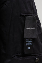 ANN DEMEULEMEESTER - SS22 Dyed calf leather blazer jacket with long straps (runway)
