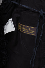 UNDERCOVER - SS09 "Grace" Silk blend fuzzy vest with open back