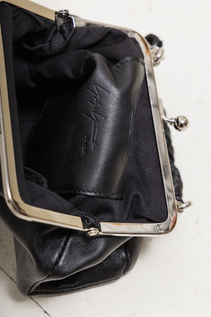 YOHJI YAMAMOTO NOIR + - Leather purse bag
