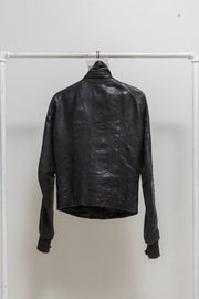 RICK OWENS - FW08 "STAG" Intarsia lamb leather jacket