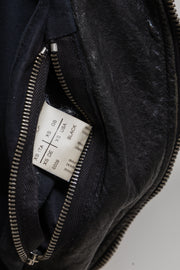 RICK OWENS - FW08 "STAG" Intarsia lamb leather jacket