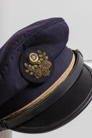 YOHJI YAMAMOTO FOR CENTRAL JAPAN RAILWAY - JR Tokai navy conductor hat