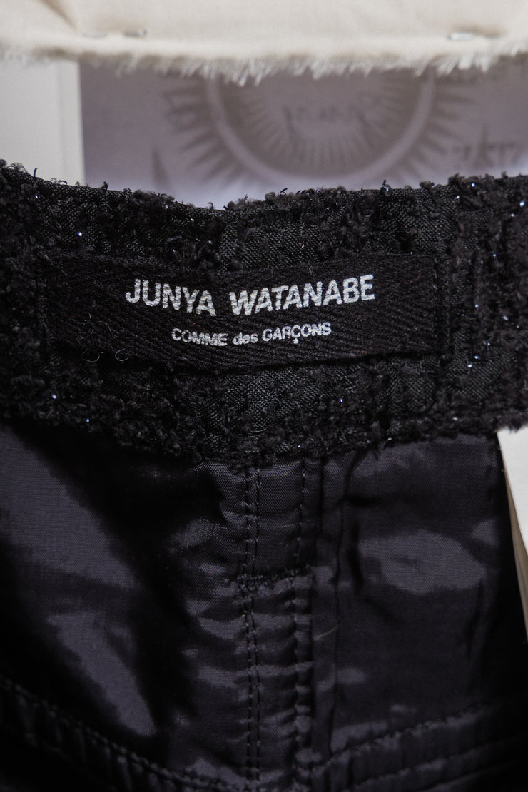 JUNYA WATANABE - SS06 Tweed glittery mini skirt