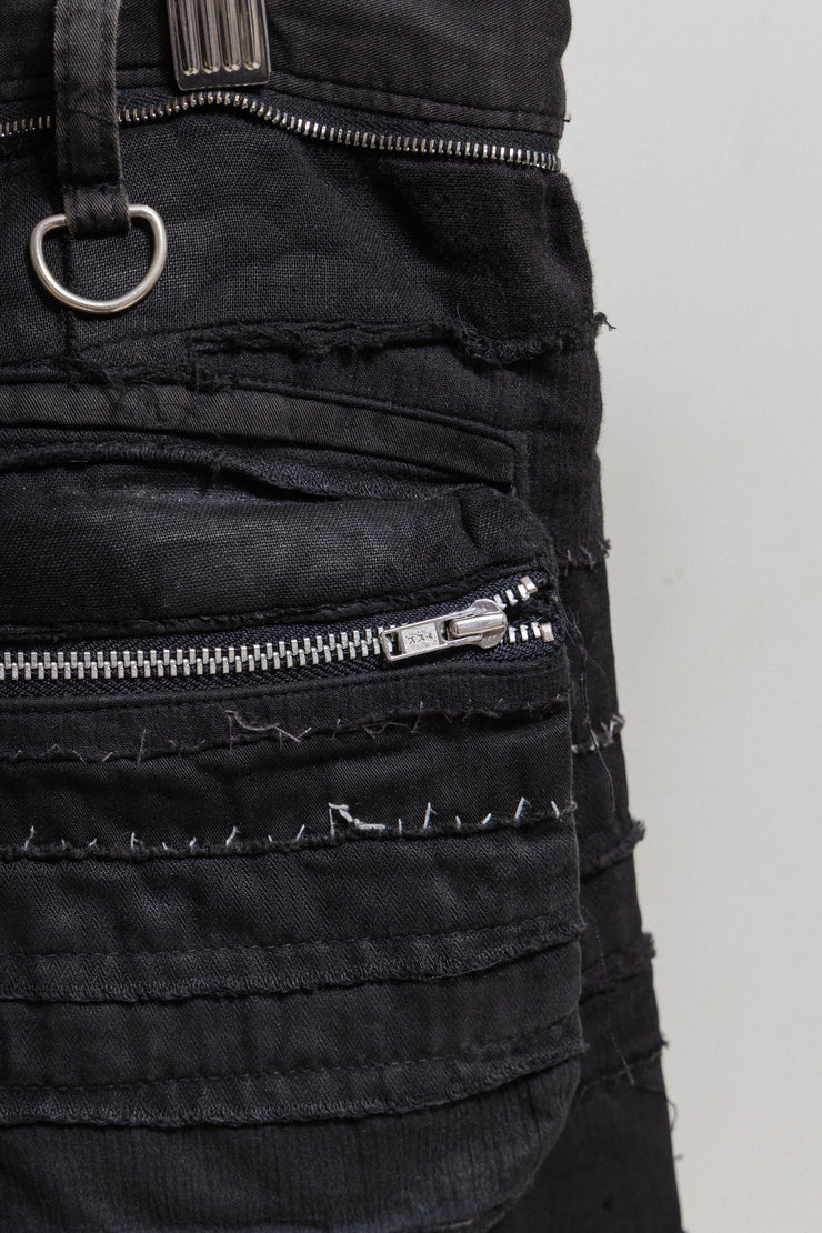UNDERCOVER - SS03 "SCAB" Flared crust pants