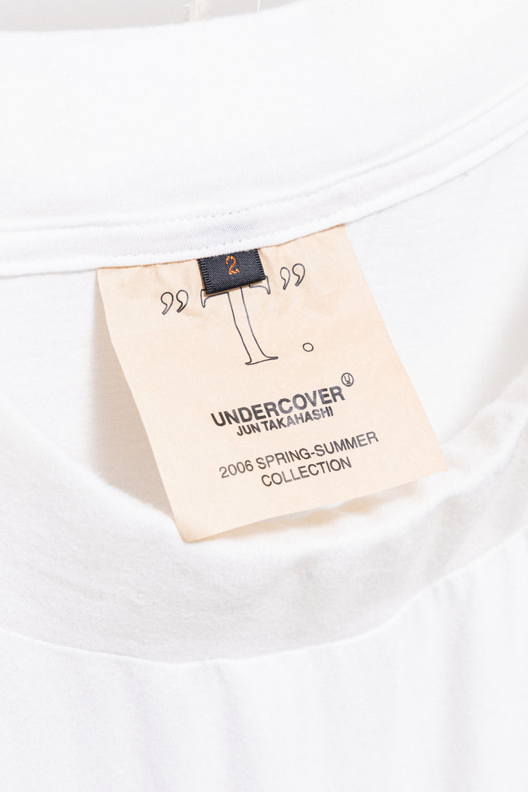 UNDERCOVER - SS06 « T. » Extra large t shirt dress with destroyed