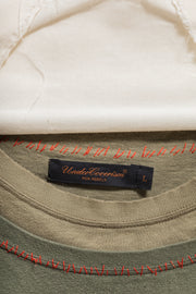 UNDERCOVER - SS03 "SCAB" Triple layer top with contrast stitching