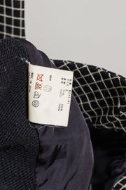 UNDERCOVER - FW04 "BUT BEAUTIFUL" Patti Smith grid patterned wool vest