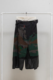 UNDERCOVER - FW02 “Witch’s cell division” Transformable maxi skirt with Gundam alike landscape