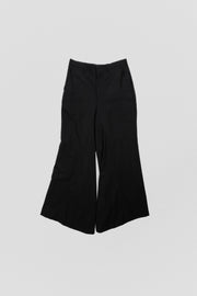 JUNYA WATANABE - FW15 Flared wool pants with diagonal seams