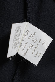 UNDERCOVER - SS04 "Languid" Ribbed jacket with satin lapels / deformed version with red label (runway)