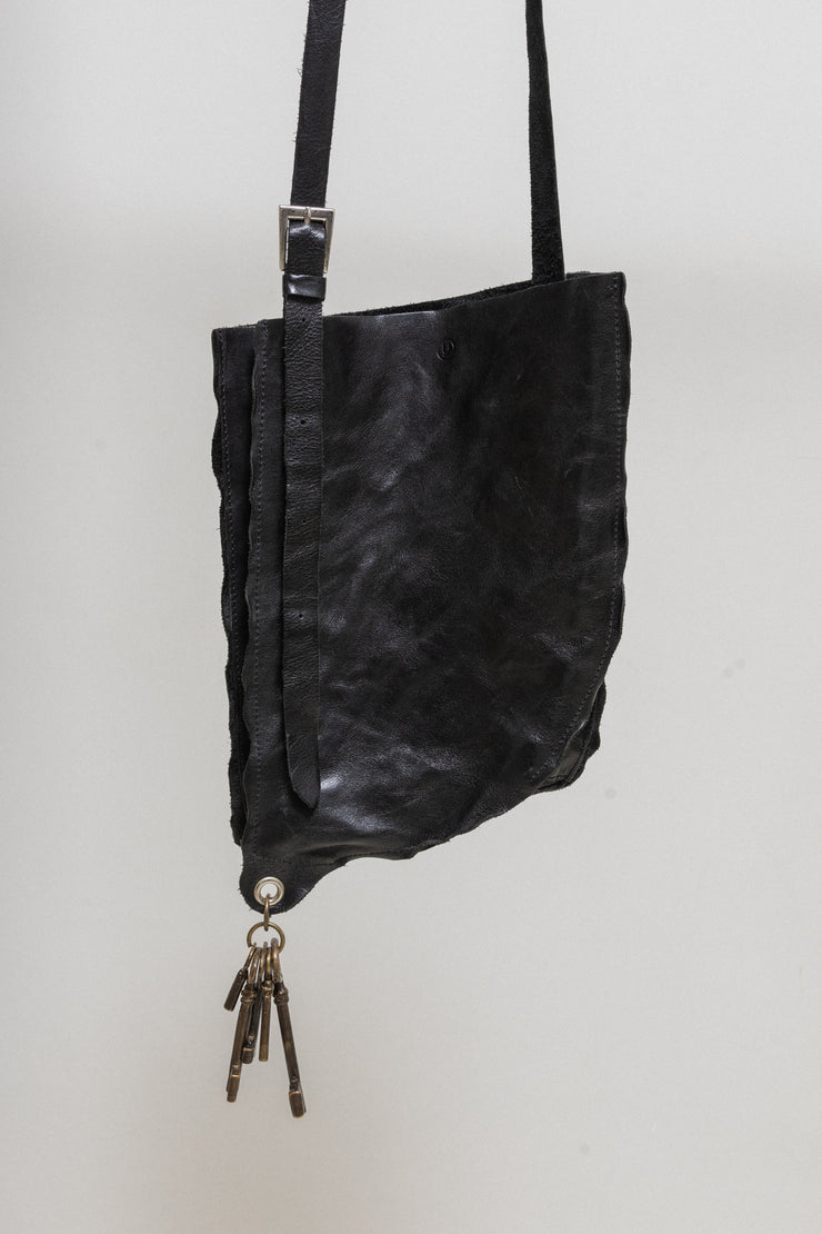UNDERCOVER - SS04 "Languid"  Deformed leather bag with keys