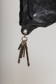 UNDERCOVER - SS04 "Languid"  Deformed leather bag with keys