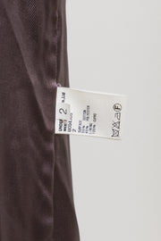 UNDERCOVER - SS16 "The Greatest" Cotton+poly blend coat with frayed edges and collar patches