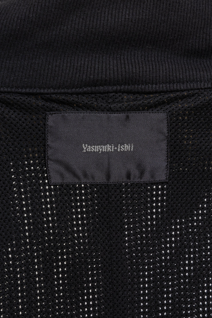 YASUYUKI ISHII - Perforated sheep skin jacket with raw cut edges