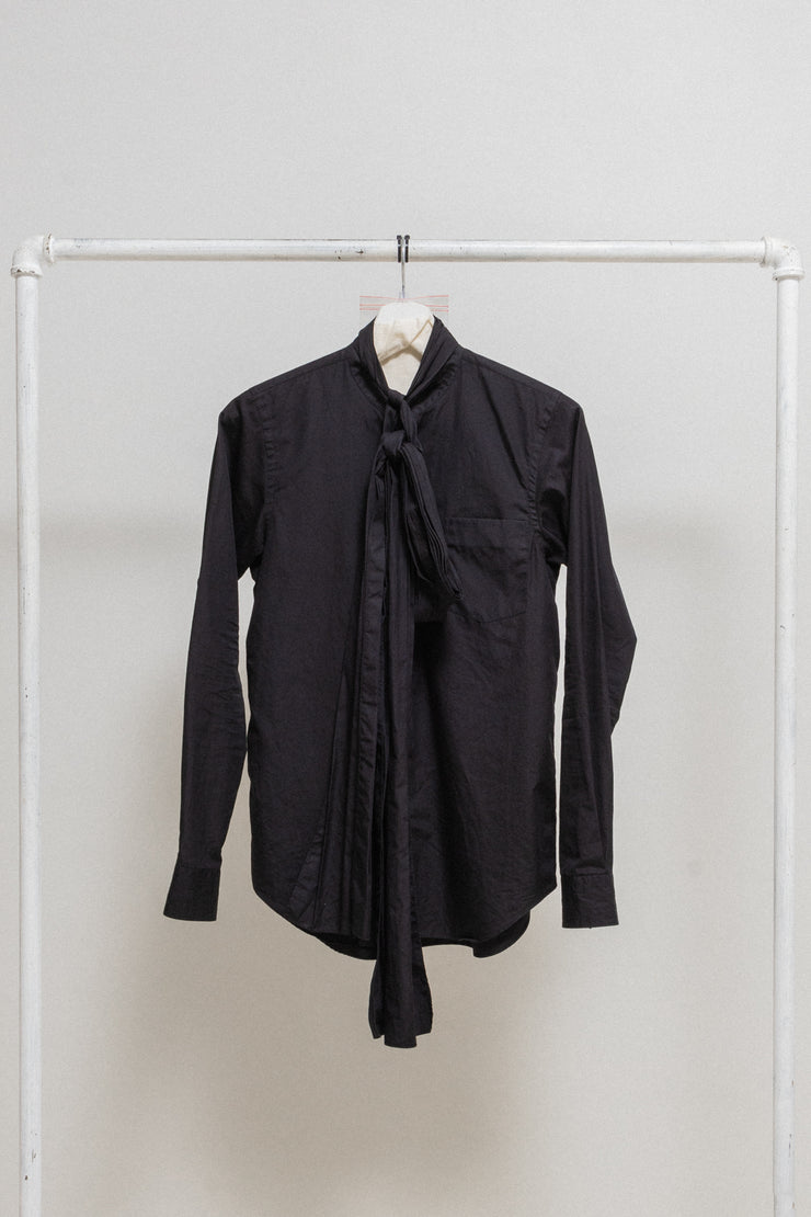 JUNYA WATANABE - FW08 Button up shirt with long neck straps to tie