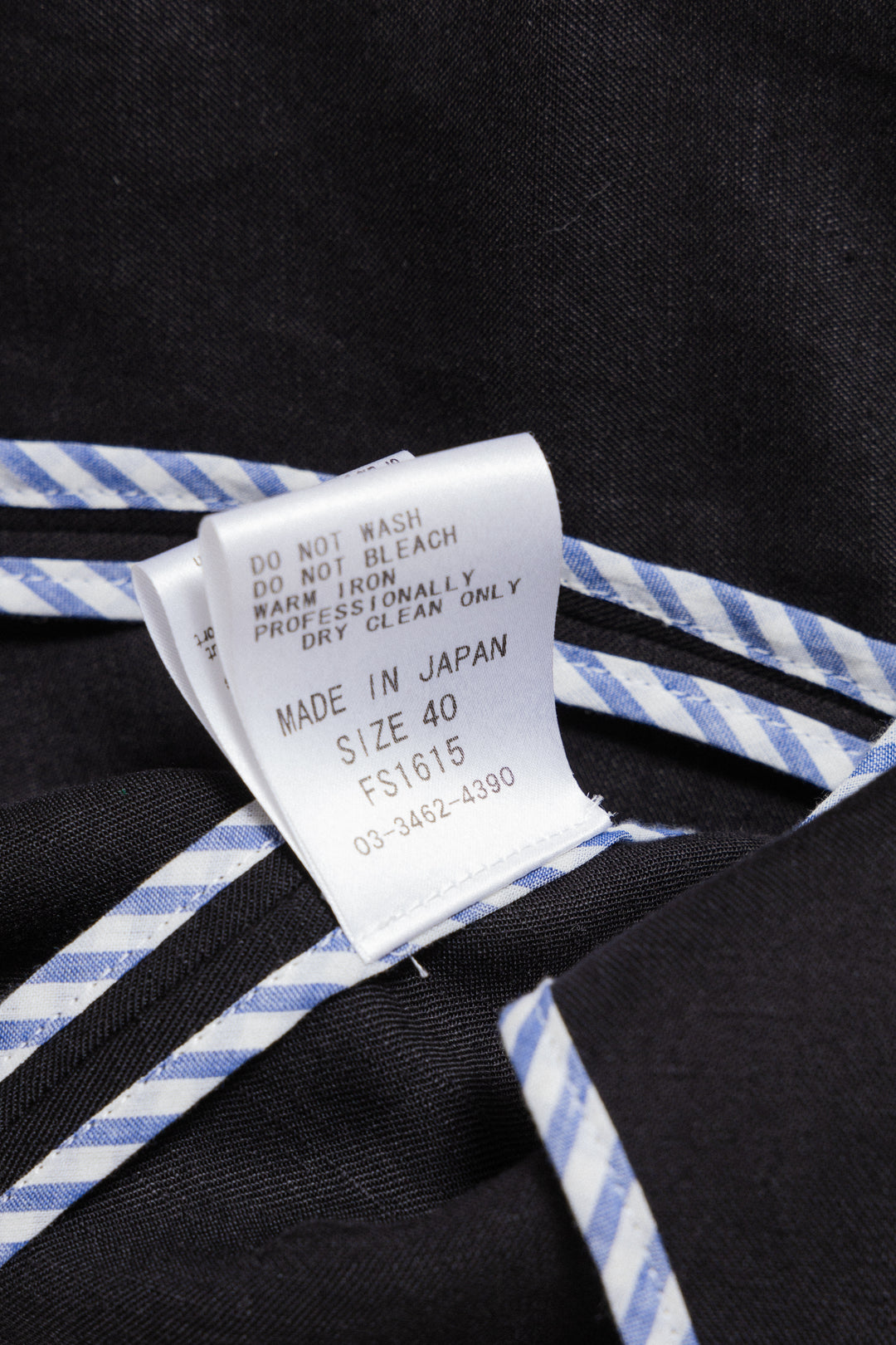 SHARE SPIRIT - Linen blend blazer jacket with XIXth / XXth century
