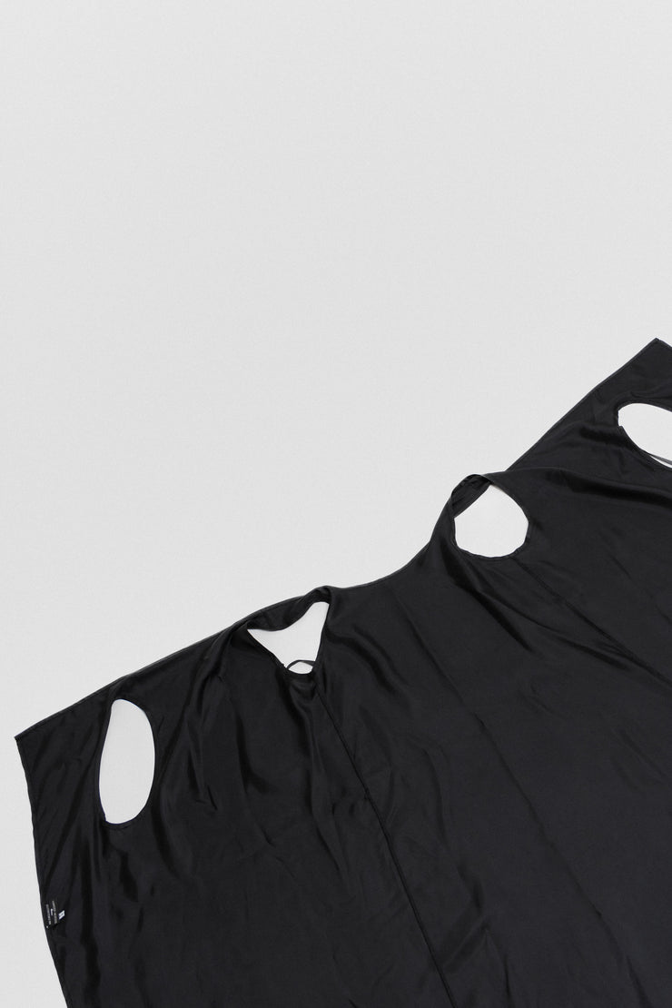 ANN DEMEULEMEESTER - FW98 Four holes wrap dress