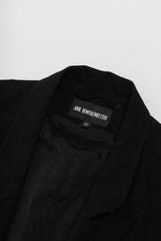 ANN DEMEULEMEESTER - Virgin wool vest with side strap detail