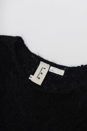 COMME DES GARÇONS TAO - Long mohair wool net sweater