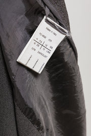 RICK OWENS - FW12 "MOUNTAIN" Wool blend heavy draped dress