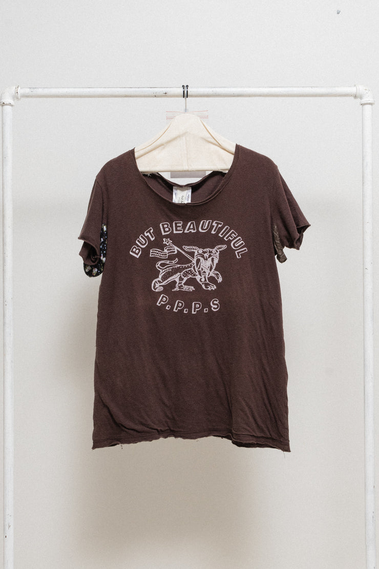 UNDERCOVER - FW04 "But beautiful" Patti Smith Love Rastafari plush tee