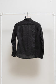 (Kountry Club) KAPITAL - Stripe textured shirt with various buttons