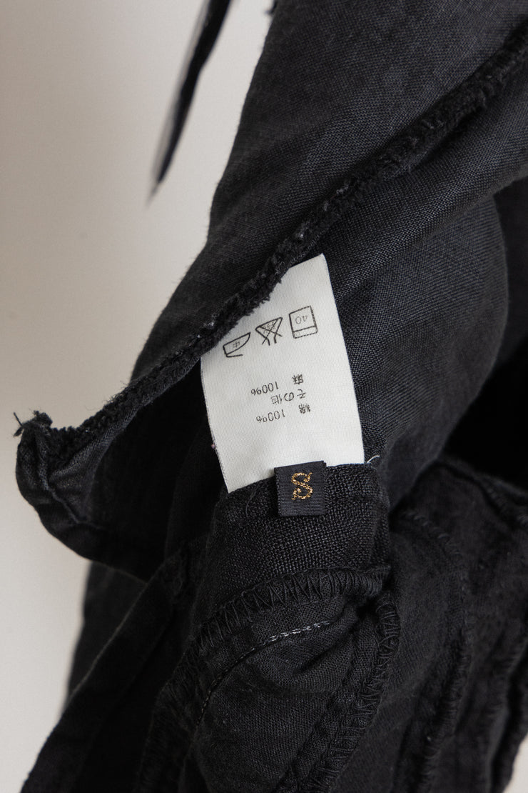 (Kountry Club) KAPITAL - Stripe textured shirt with various buttons