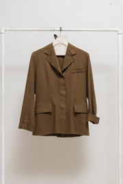 (Kountry Club) A.F VANDEVORST - FW98-99 Joseph Beuys "Felt Suit, 1970" reworked jacket with outer seams (first collection)