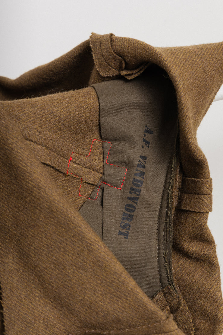 (Kountry Club) A.F VANDEVORST - FW98-99 Joseph Beuys "Felt Suit, 1970" reworked jacket with outer seams (first collection)