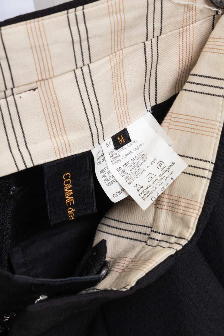 COMME DES GARCONS - SS95 Wide pleated wool pants