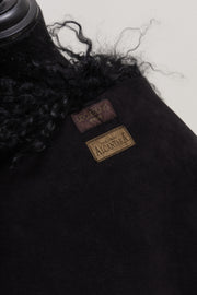 UDO EDLING - Mongolian lamb fur collar with Alcantara lining