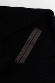 RICK OWENS - FW12 "MOUNTAIN" Extra fine merino wool sweater with ribbed waist