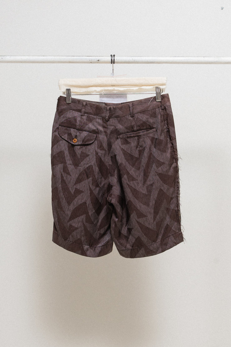 COMME DES GARCONS HOMME PLUS - FW02 Patterned lightweight docking shorts