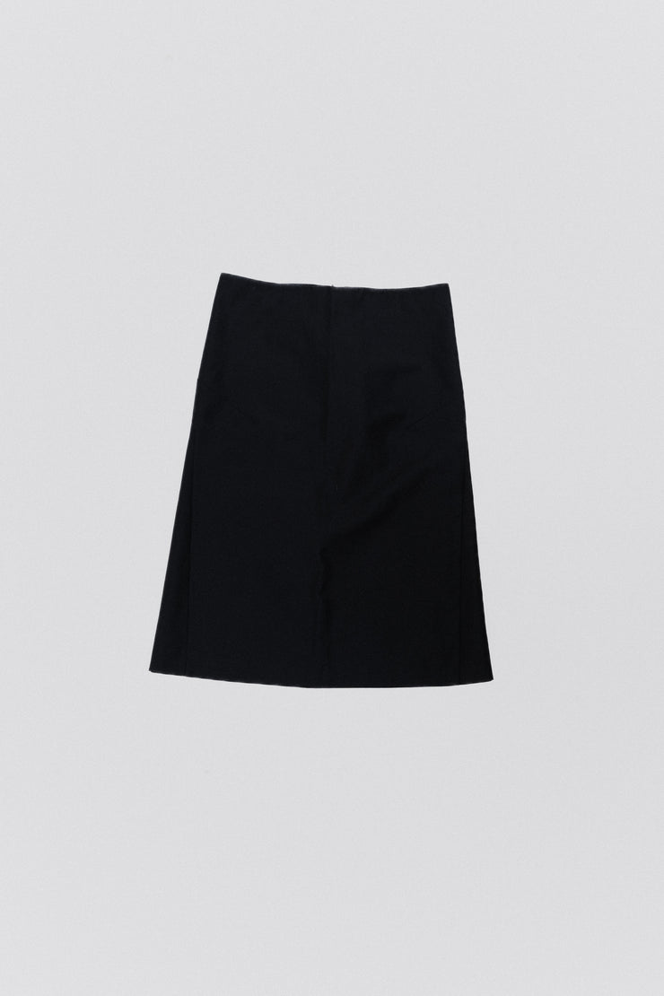 ALEXANDER MCQUEEN - Wool darted skirt (late 90&