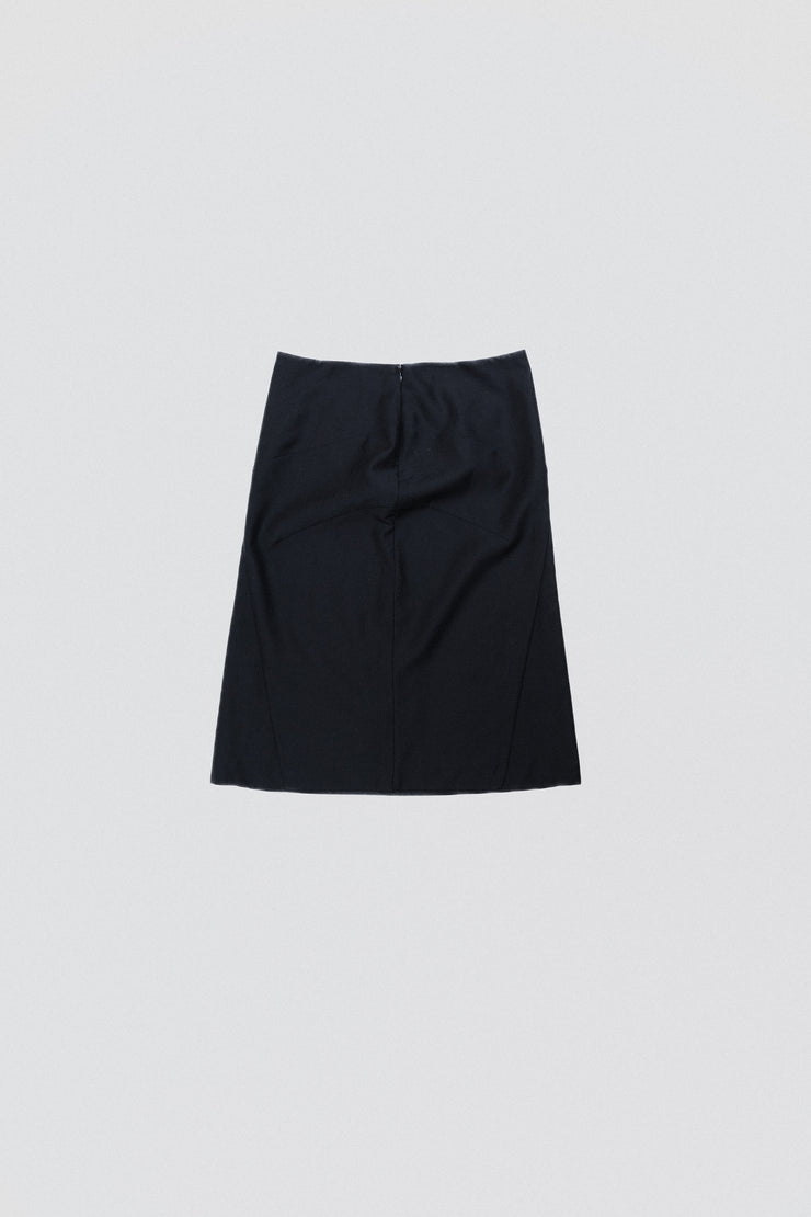 ALEXANDER MCQUEEN - Wool darted skirt (late 90&