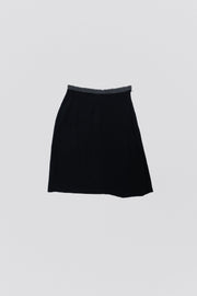 MARTIN MARGIELA - White label spring skirt with waist detail (late 90's)